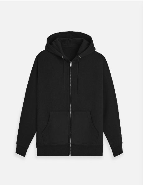 Black Graphic Hoodie – Soaring Eagle Flame Edition