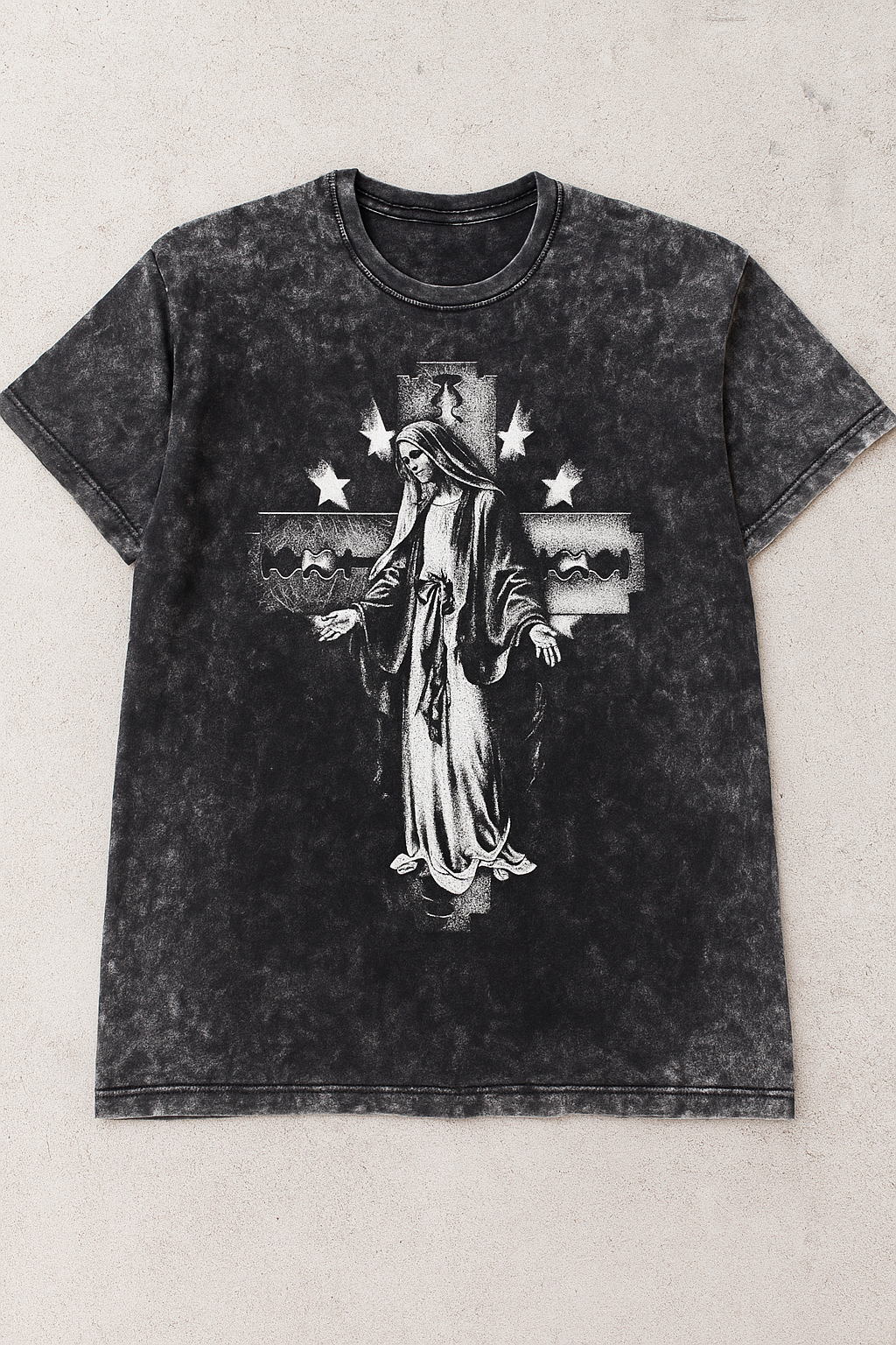 OVERSIZE ACID WASH TSHIRT